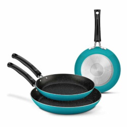 Juego De 3 Sartenes Tramontina Teflon Antiadherente Chelsea