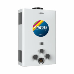 Calentador Instantaneo A Gas Enxuta 6 Litros Tenx6g Blanco