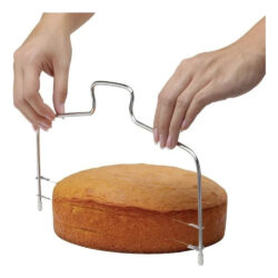 Cortador De Tortas Doble Acero Inoxidable Cocina Repostería