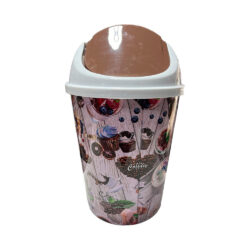 Papelera De Basura Basurero Tapa Vaiven 18 L Residuos