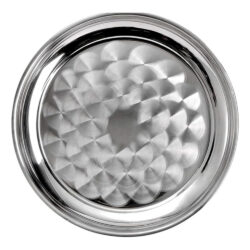 Bandeja De Metal 30 Cm Para Mozo Servicio De Restaurante