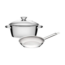 Juego De Ollas Bateria Tramontina Allegra Induccion 2 Piezas