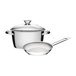 Juego De Ollas Bateria Tramontina Allegra Induccion 2 Piezas