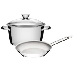 Juego De Ollas Bateria Tramontina Allegra Induccion 2 Piezas