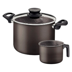 Juego Tramontina Kit Olla Hervidor 2 Piezas Antiadherente