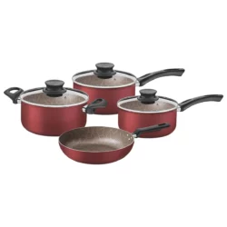 Juego De Ollas Tramontina Bateria Paris Teflon 7 Piezas