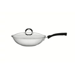 Wok Tramontina Induccion Acero Inox Solar 28 Cm Induccion