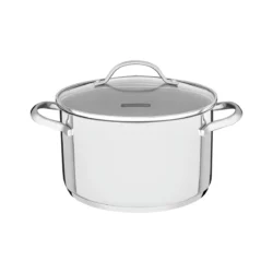 Olla Tramontina Induccion 24 Cm 6,10 Litros Acero Inox Una