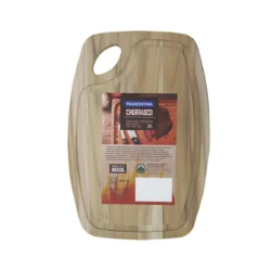 Tabla De Madera Tramontina Cocina Oval 34 Cm Churrasco