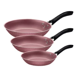 Juego De Sartenes Tramontina Antiadherentes Linz 3 Piezas