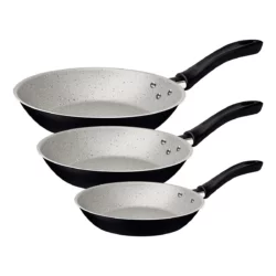 Juego De Sartenes Tramontina Antiadherentes Linz 3 Piezas