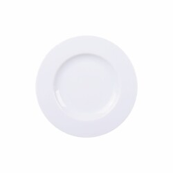 Plato De Porcelana Postre Tramontina Elena 21 Cm Reforzado