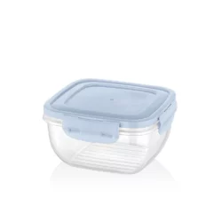 Contenedor Hermetico Pote Bager 1500 Ml Cuadrado 17x17x8 Cm