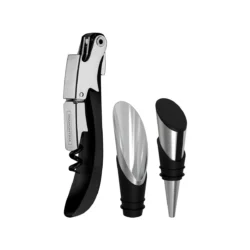 Set De Vino Tramontina Harmoniza Acero Inoxidable 3 Piezas