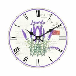 Reloj De Pared Selecta 29 Cm Lavanda Mdf