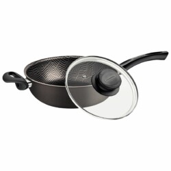 Sarten Honda Tapa Tramontina Paris Antiadherente 26 Cm