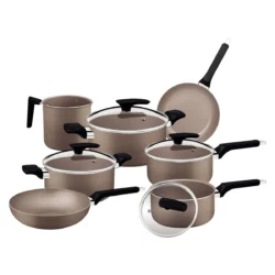 Bateria de Cocina Tramontina Milazzo Ollas 7 Piezas Teflon