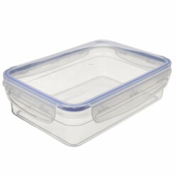 Contenedor Recipiente Hermetico Rectangular 2800 Ml Bager
