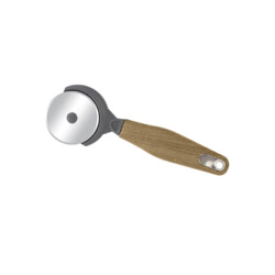 Cortador De Pizza Simil Madera Free Cook 21 X 7 Cm