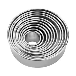 Moldes Cortantes Para Galletas Reposteria Acero X 11 Uni