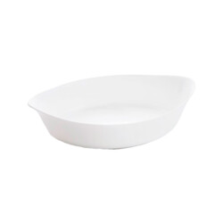 Fuente De Vidrio Asadera Oval Cuisine Luminarc 1300 Ml