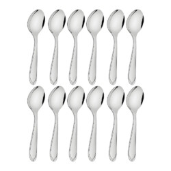 Cuchara De Postre Tramontina Acero Inox Laguna X12 Unid