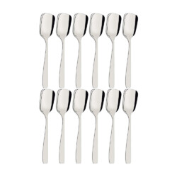 Cuchara Para Azucar Tramontina Acero Inox Cosmos X12 Unid