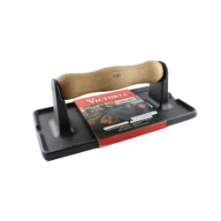 Prensa De Hierro Esmaltado Para Carnes Victoria 21 Cm