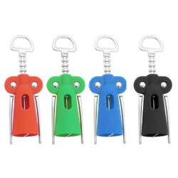 Sacacorcho Destapador Acero Inoxidable Selecta Goma 16 Cm