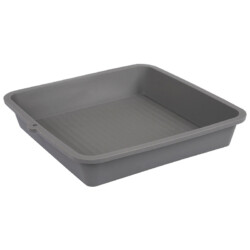 Tortera De Silicona Cuadrada Molde 23 Cm Antibact Bpa Free
